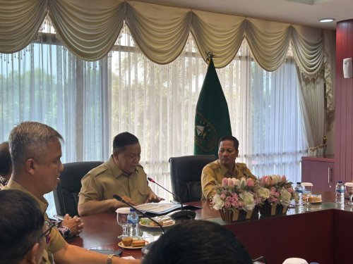 Plt Bupati Kuansing, Mukhlisin ekspos persiapan Festival Pacu Jalur 2026 (foto/int)