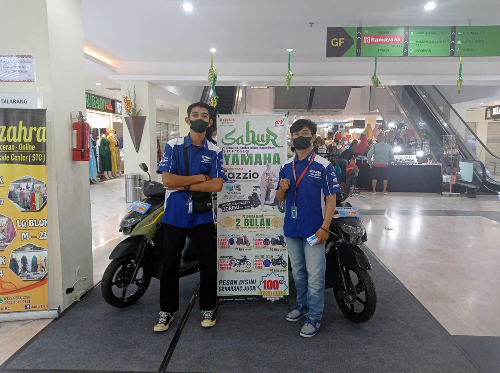 Yamaha menggelar pameran di STC Pekanbaru hingga 27 April nanti. Ada banyak promo menarik yang menanti.