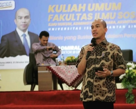 Wakil Rektor Bidang Kemahasiswaan, Alumni dan Kerja Sama UIR, Dr Admiral (foto/ist)