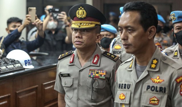 Irjen Pol Ferdy Sambo saat jalani sidang KKEP beberapa waktu lalu.(foto: int)