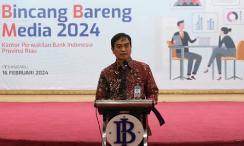 Kepala BI Riau, Panji Achmad.(foto: barkah/halloriau)