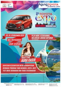 Hari Ini Hingga Minggu, Agung Toyota Sulap Mal Ska Jadi Showroom Toyota