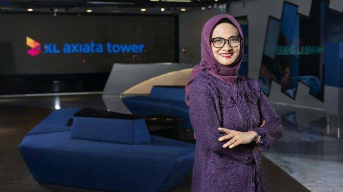 Presiden Direktur & CEO XL Axiata, Dian Siswarini. 