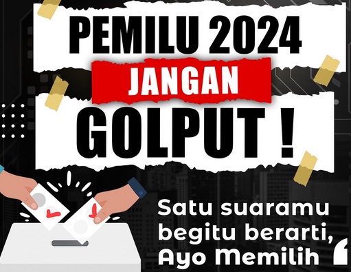 ilustrasi jangan golput