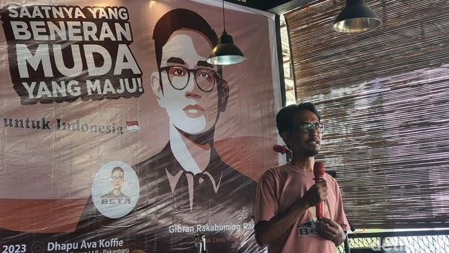 Ketua Relawan Beta Gibran Provinsi Riau, Shodiq Purnomo (foto/ist)