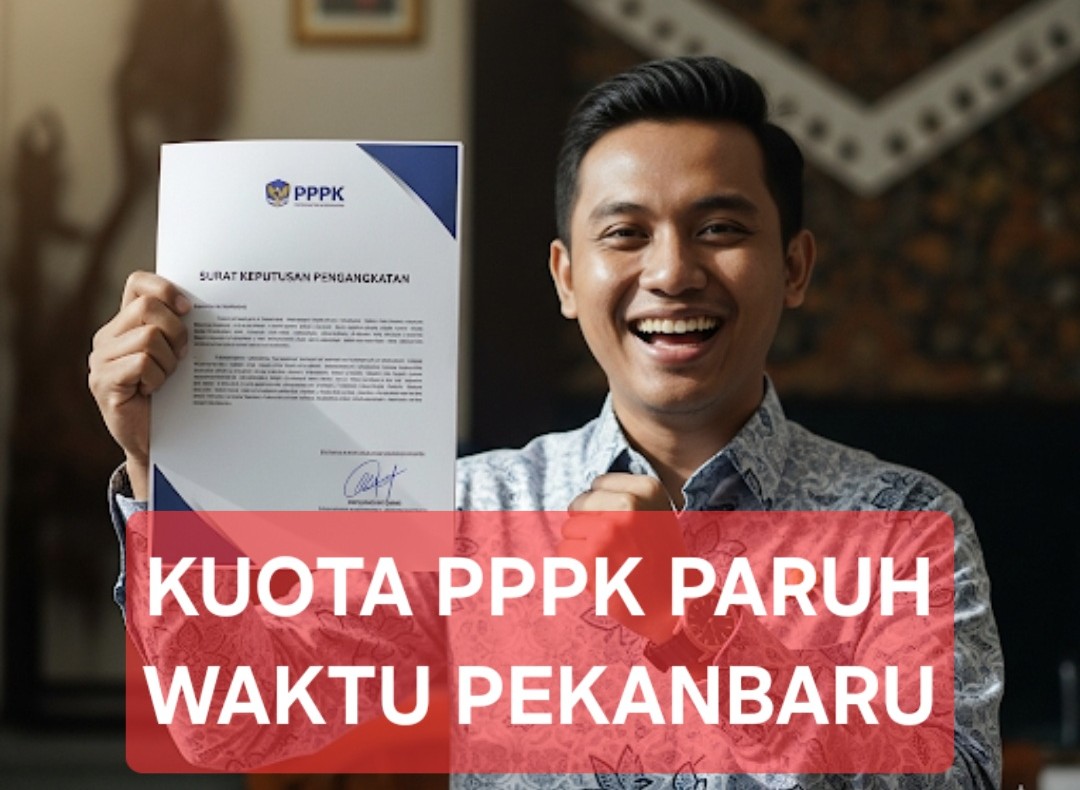 Ilustrasi kuota PPPK paruh waktu Pemko Pekanbaru dibuka (foto/AI)