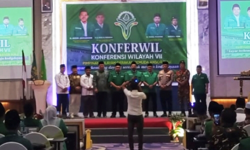 Kegiatan Konferwil VII Ansor Riau 2025.(foto: barkah/halloriau.com)