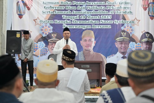 Gubernur Riau Abdul Wahid. (Foto: Sri Wahyuni)