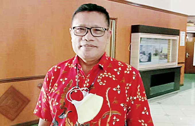 Ketua Komisi V DPRD Riau, Robin P Hutagalung (foto:rinai/halloriau)