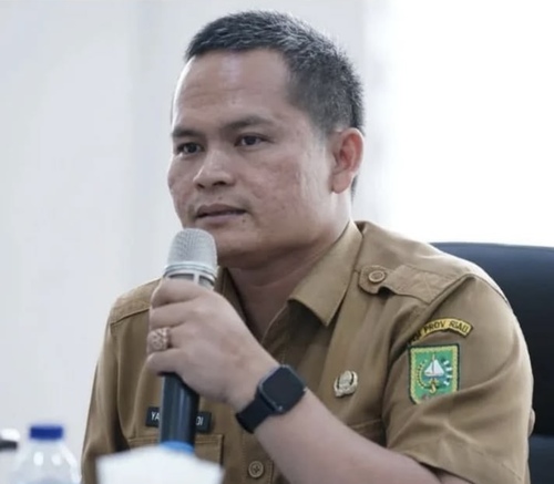 Kepala Biro Hukum Setdaprov Riau, Yan Dharmadi. (Foto: Sri Wahyuni)