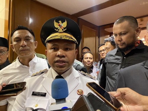 Gubernur Riau, Abdul Wahid. (Foto: Sri Wahyuni)