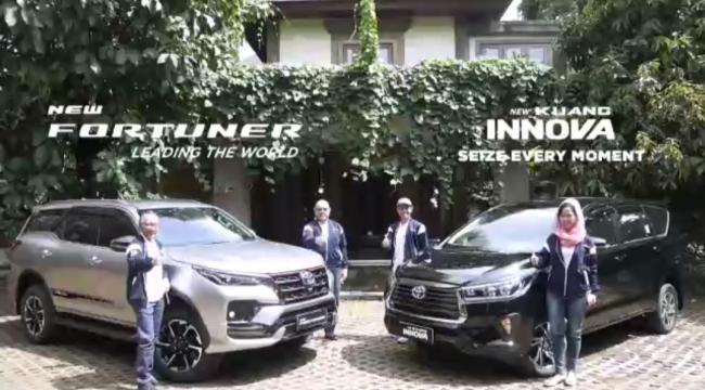 Melalui Online Launching New Kijang Innova dan New Fortuner, Agung Toyota Sapa Pelanggan 