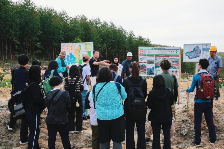 Pelajar Jepang kunjungi PT Arara Abadi dan PT Indah Kiat Pulp & Paper Tbk (foto/ist)