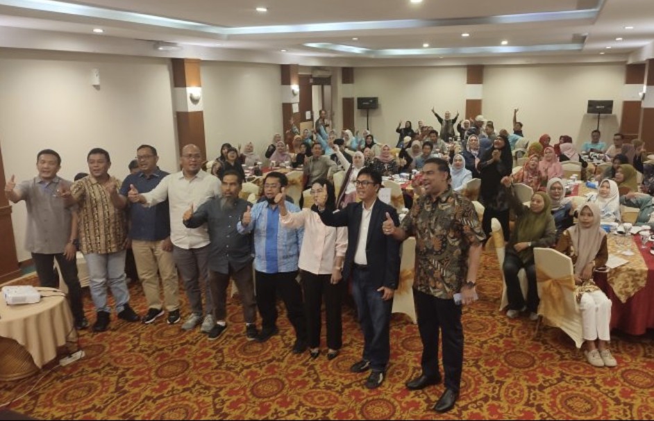 DPD Asita Riau menggelar business matching dengan menghadirkan Kingston Group Hotel dan platform pemesanan ibilik.com (foto/ist)