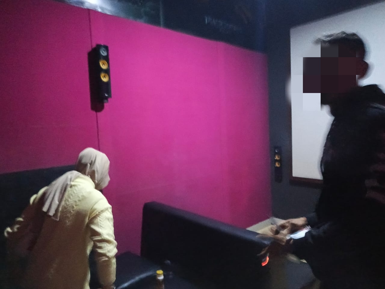 Satpol PP Pekanbaru gelar patroli THM Bioskop Mini di malam Ramadan (foto/ist)