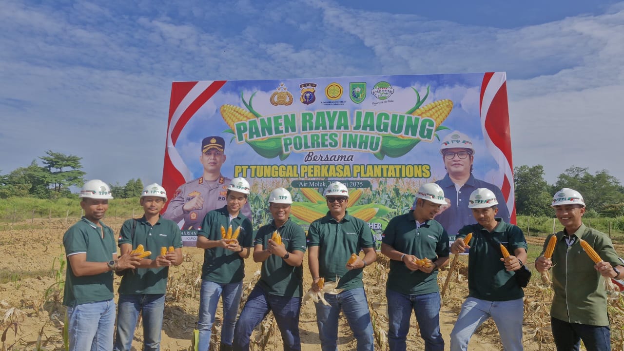 Grup Astra Agro di Inhu panen raya jagung (foto/ist)