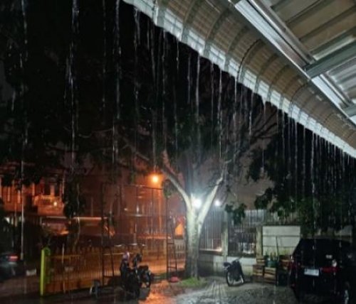 Ilustrasi hujan masih berpotensi mengguyur sejumlah wilayah Riau malam ini (foto/int)
