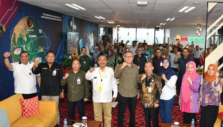Kegiatan workshop UMKM Kota Pekanbaru yang ditaja BRK Syariah.(foto: istimewa)