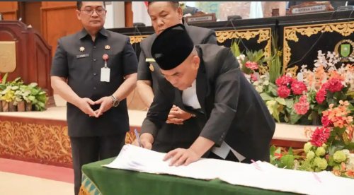 APBD Perubahan Riau 2026 naik menjadi Rp8,378 triliun (foto/tribunpku)