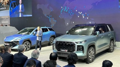 Chery Tiggo V diperkenalkan di Beijing Auto Show 2026.(foto: detik.com)