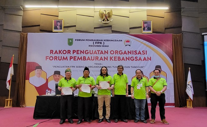 Rakor FPK sepakat membentuk perkumpulan atau Asosiasi FPK Sumatera. 