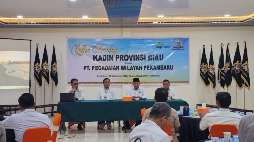 Jelang Rapimprov, Kadin Riau-Pegadaian perkuat sinergi (foto/ist)
