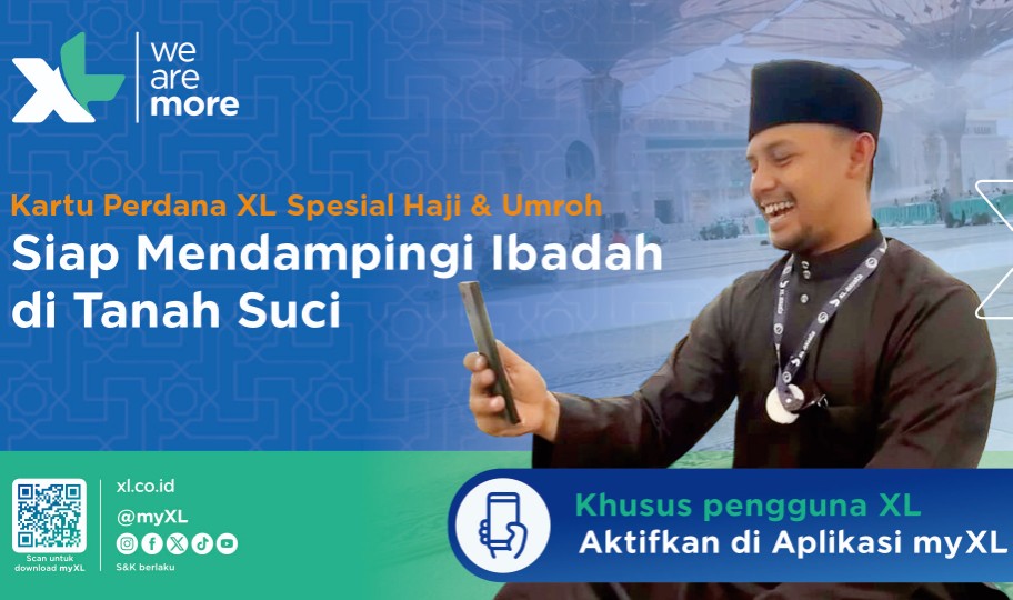 Ilustrasi Paket Umroh Plus dari XL Axiata bikin selalu dekat dengan keluarga (foto/ist)