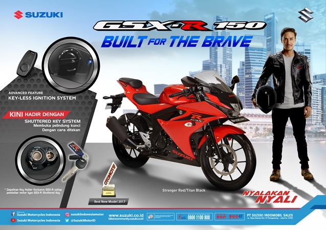 Suzuki GSX-R150 Kini Bertambah Pilihan Lebih Hemat