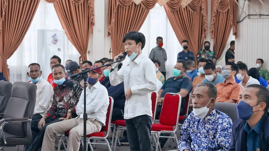 Sekretaris Umum PC PMII Rohil, Muhammad Fadhli