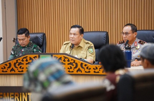 Plt Gubernur Riau, SF Hariyanto.(foto: mcr)
