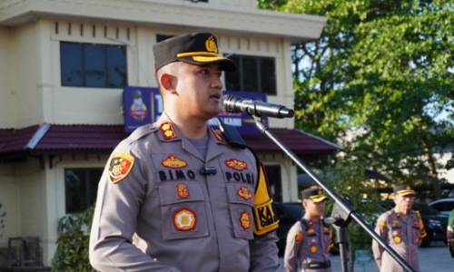 Kapolres Bengkalis, AKBP Setyo Bimo Anggoro.(foto: zulkarnaen/halloriau.com)