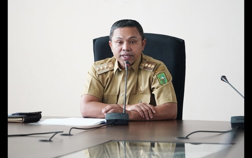 Gubernur Riau, Abdul Wahid. (Foto: Sri Wahyuni)