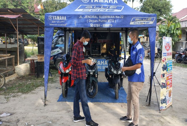 Alfa Scorpii Gelar Caravan di Pasar Pahlawan Kerja, Ada Promo Angpao Hoki