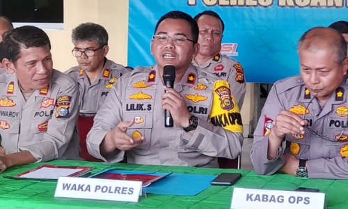 Wakapolres Kuansing, Kompol Lilik S.(foto: ultra/halloriau.com)