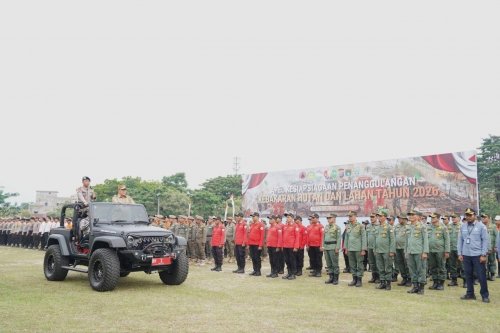 Gubernur Riau tekankan aksi dini penanganan Karhutla di Riau.(foto: mcr)