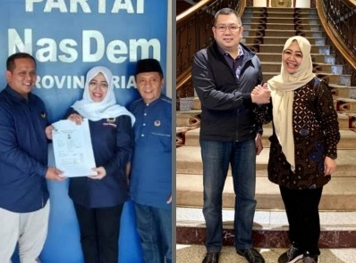 Bacaleg Nasdem Intsiawati Ayus pindah ke Partai Perindo (foto/int)