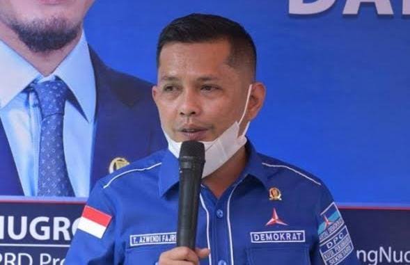 Ketua DPC Demokrat Pekanbaru, Tengku Azwendy Fajri.(foto: int)