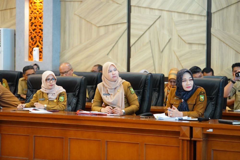 Pemprov Riau menggelar rapat strategis TAPD (foto/int)