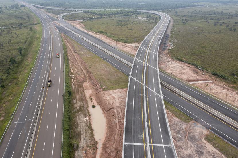 Ilustrasi Tol Trans Sumatera ruas Bangkinang-Pangkalan (foto/int)