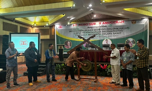 Kegiatan seminar pupuk organik PT Agro Subur Anugerah.(foto: istimewa)