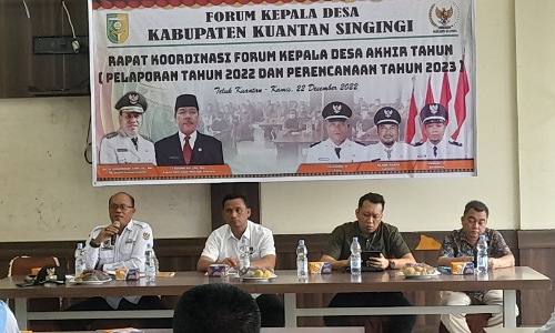 Kegiatan Rakor Forkades Kuansing.(foto: ultra/halloriau.com)