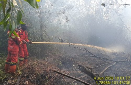 Ilustrasi BMKG mencatat Riau muncul 39 hotspot (foto/int)