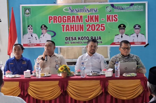 BPJS Kesehatan Cabang Dumai sosialisasi BPJS Online untuk memudahkan layanan JKN untuk menjangkau seluruh lapisan masyarakat (foto/ist)
