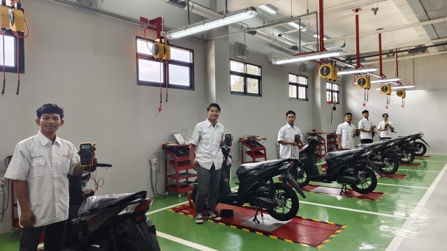 Tingkatkan Layanan Purna Jual, PT CDN Gelar Pelatihan Teknisi Honda di Riau
