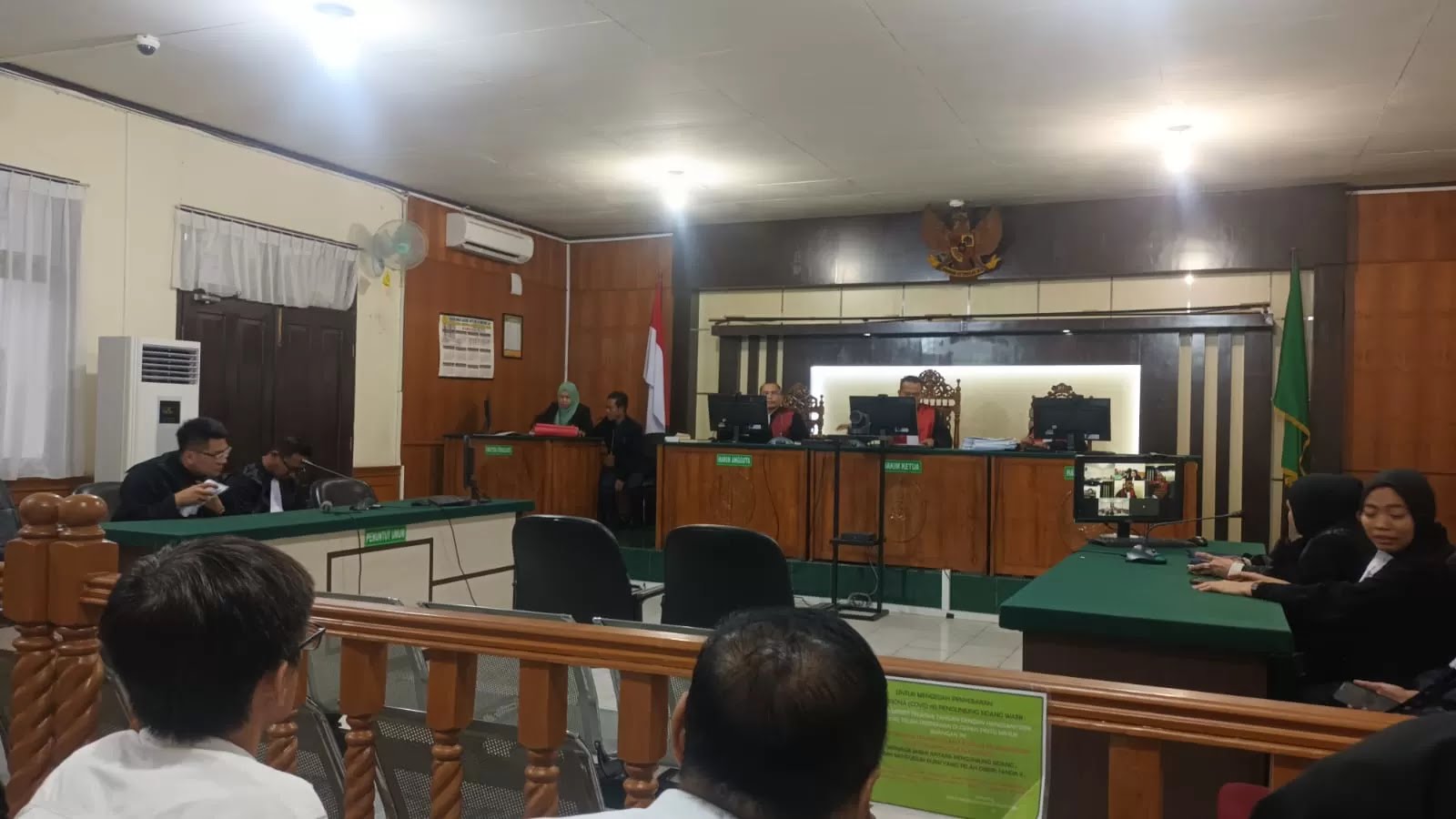 Sukarmis divonis 12 tahun penjara, jadi Bupati Kuansing ketiga terbukti korupsi (foto/riaupos)