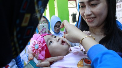 PIN Polio 2024 di Riau.(ilustrasi/int)