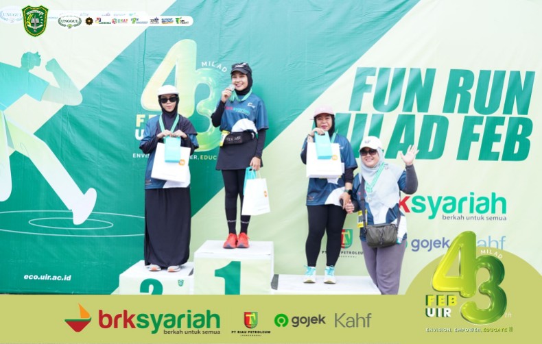 UIR sukses gelar Fun Run sempena Milad ke-43 tahun (foto/ist)