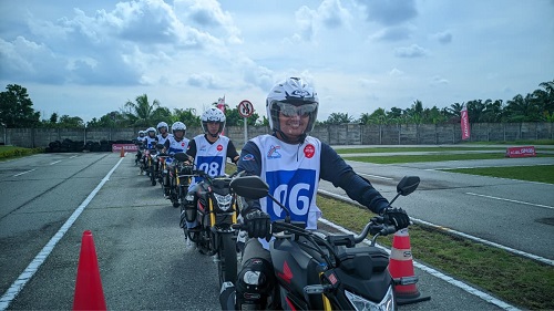 Kegiatan #Cari_Aman Skill Competition 2025 di Kampar.(foto: istimewa)