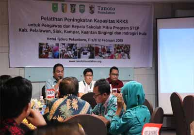 Tanoto Foudation melalui program STEP menggelar pelatihan peningkatan kapasitas KKKS.