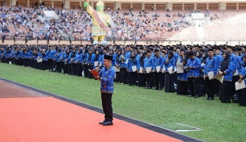 Ilustrasi PPPK guru di Riau berpeluang menjadi PNS 2027 (foto/int)